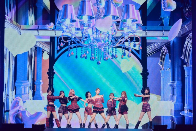 ME:I performing at the Kanagawa